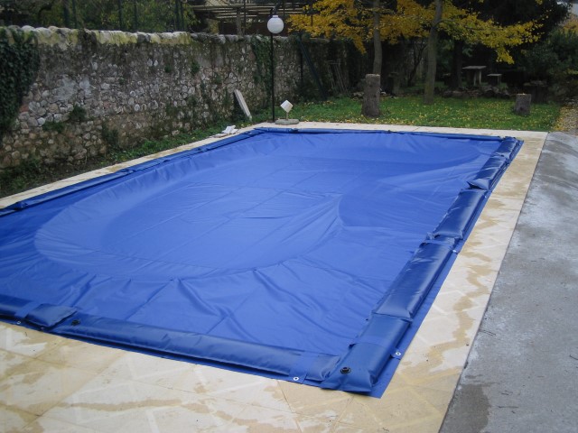 Telo copertura piscina in pvc 400 gr/mq - Cod. PI400